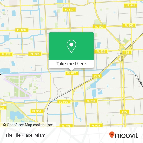 The Tile Place map