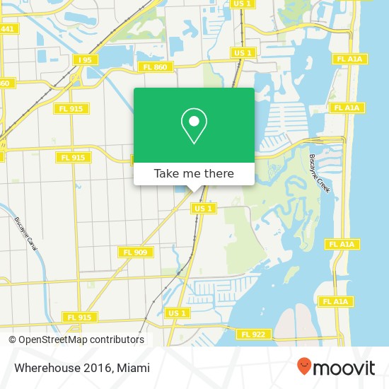 Wherehouse 2016 map