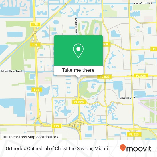 Orthodox Cathedral of Christ the Saviour map