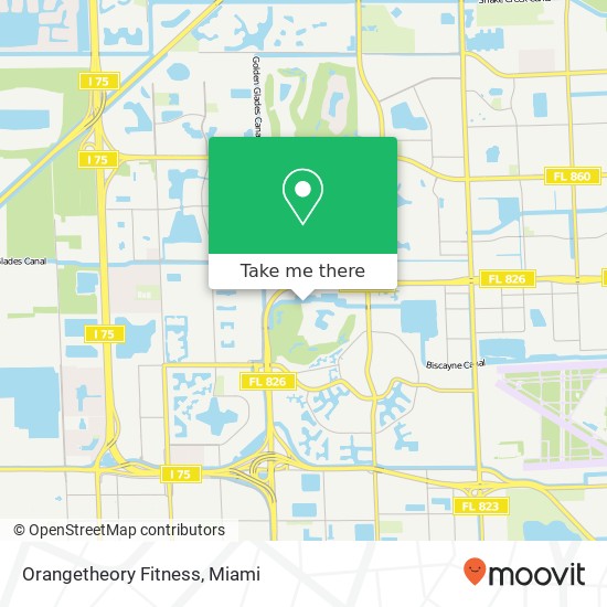 Orangetheory Fitness map