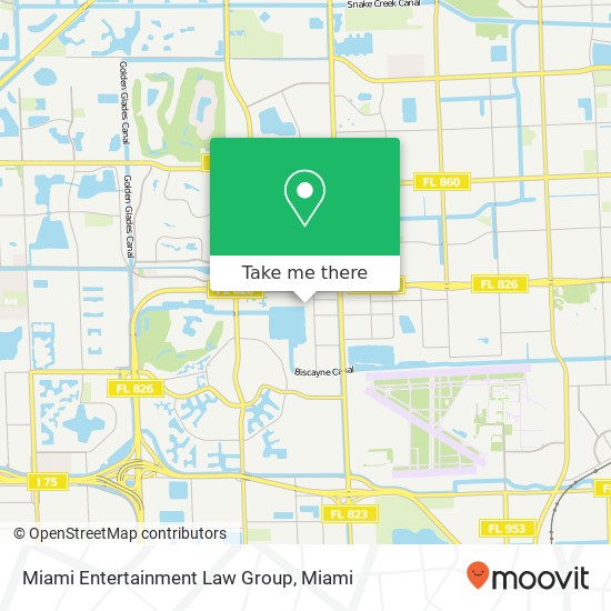 Miami Entertainment Law Group map