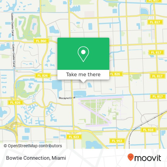 Bowtie Connection map