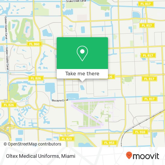 Oltex Medical Uniforms map