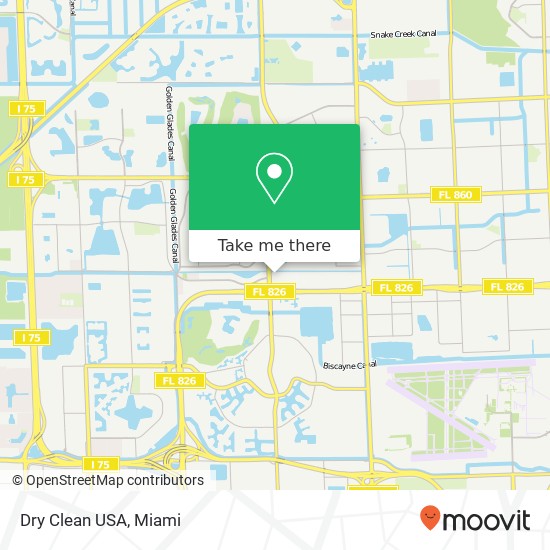 Dry Clean USA map