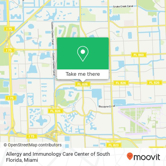 Mapa de Allergy and Immunology Care Center of South Florida