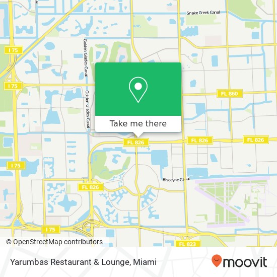 Mapa de Yarumbas Restaurant & Lounge