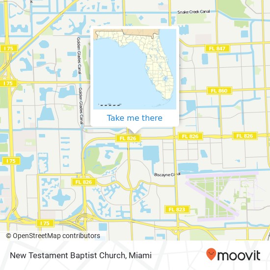New Testament Baptist Church map