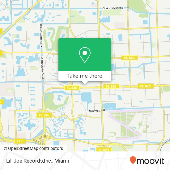 Lil' Joe Records,Inc. map