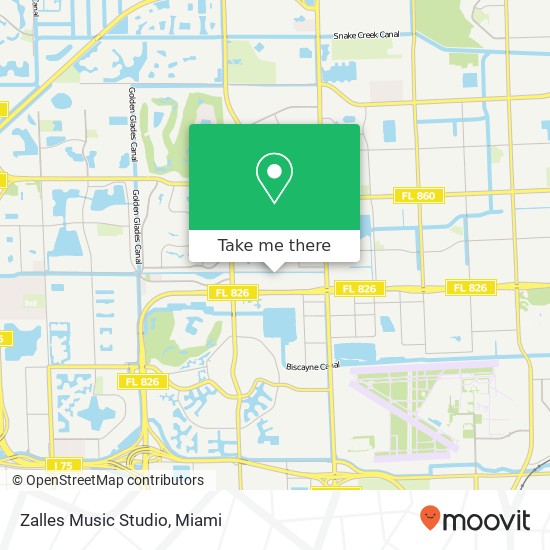 Zalles Music Studio map
