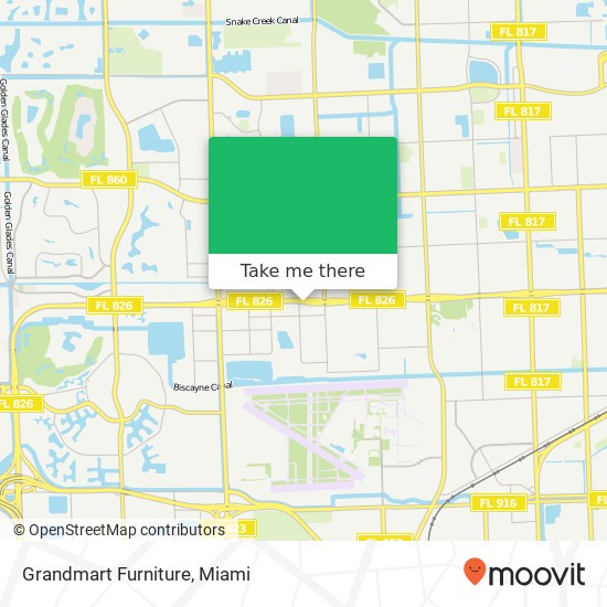 Mapa de Grandmart Furniture