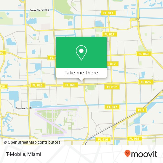 Mapa de T-Mobile