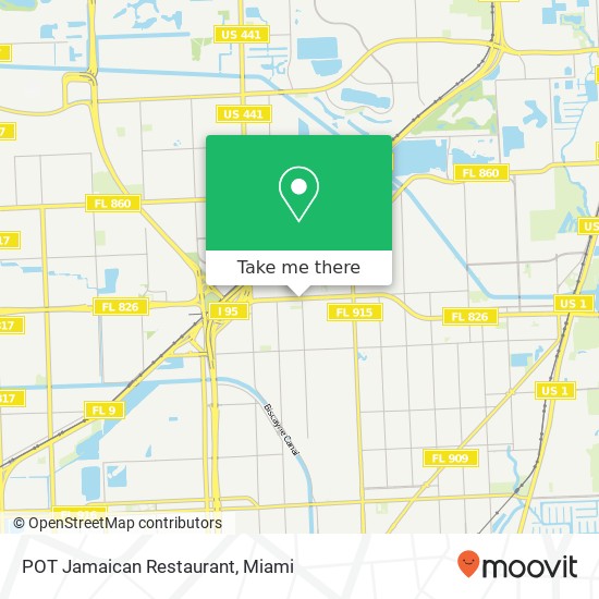 POT Jamaican Restaurant map