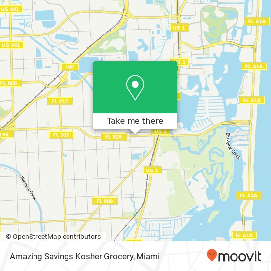 Amazing Savings Kosher Grocery map