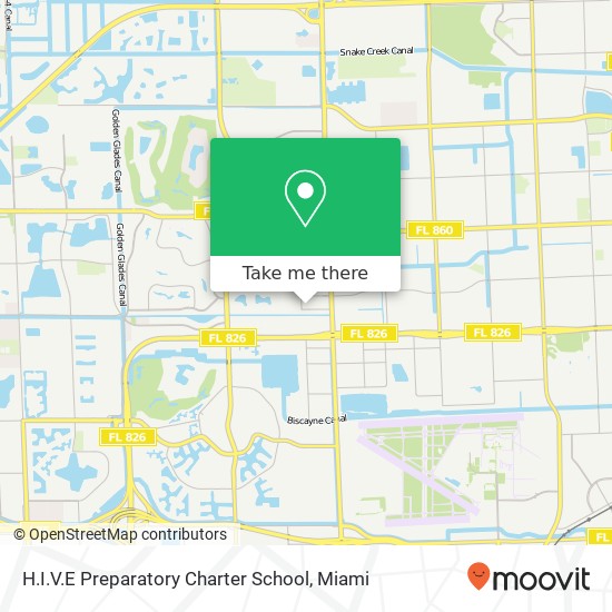 H.I.V.E Preparatory Charter School map