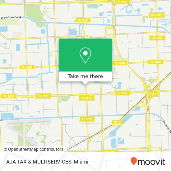 AJA TAX & MULTISERVICES map