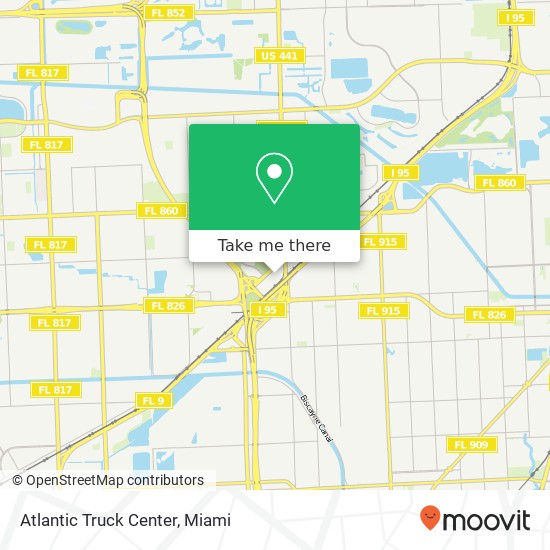 Atlantic Truck Center map