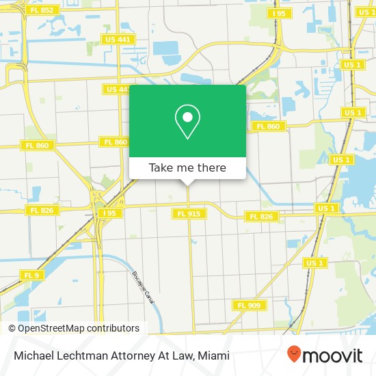 Mapa de Michael Lechtman Attorney At Law