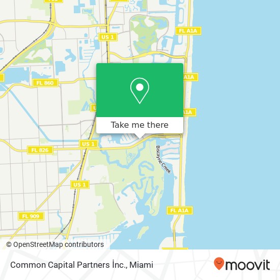 Common Capital Partners İnc. map