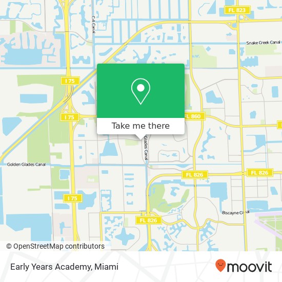 Early Years Academy map
