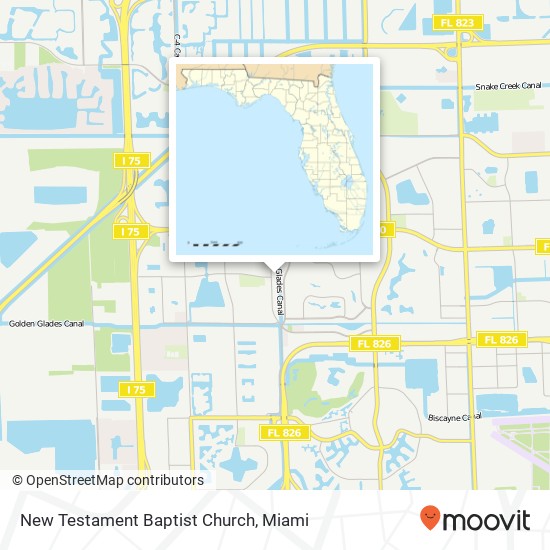 New Testament Baptist Church map