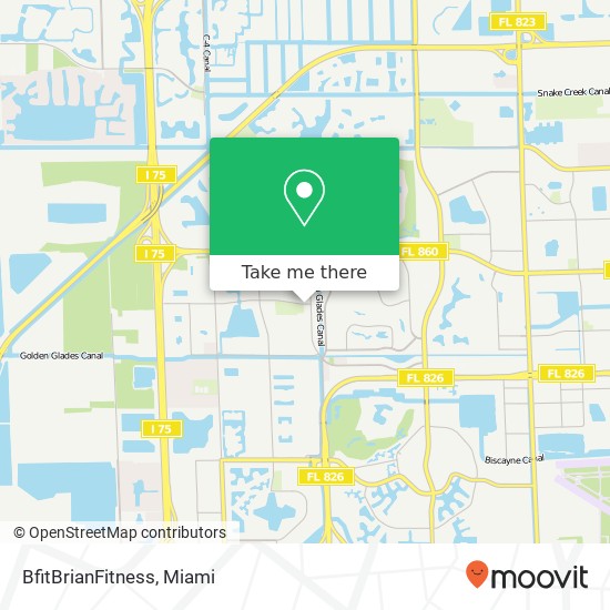 BfitBrianFitness map