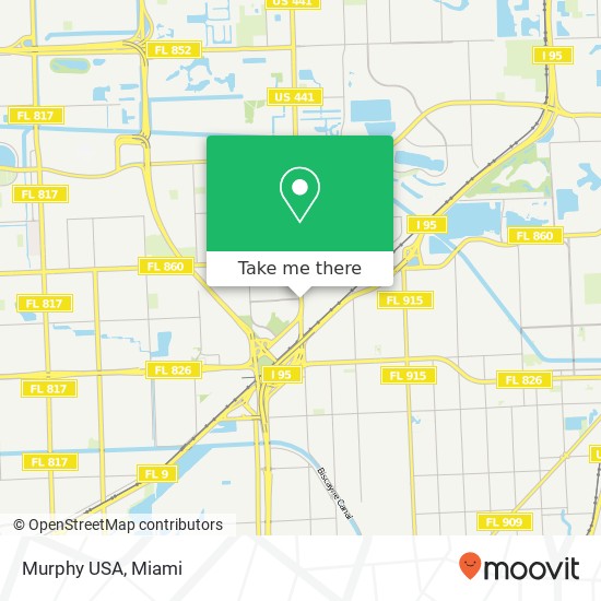 Mapa de Murphy USA