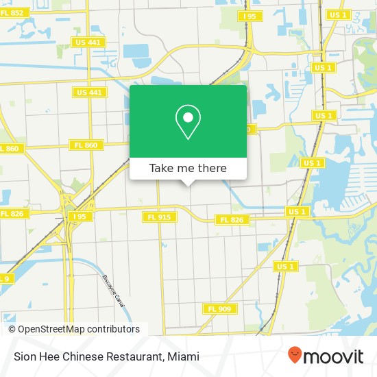 Mapa de Sion Hee Chinese Restaurant