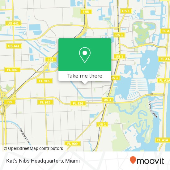 Mapa de Kat's Nibs Headquarters