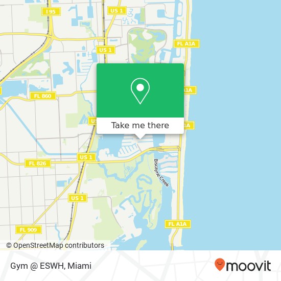 Gym @ ESWH map