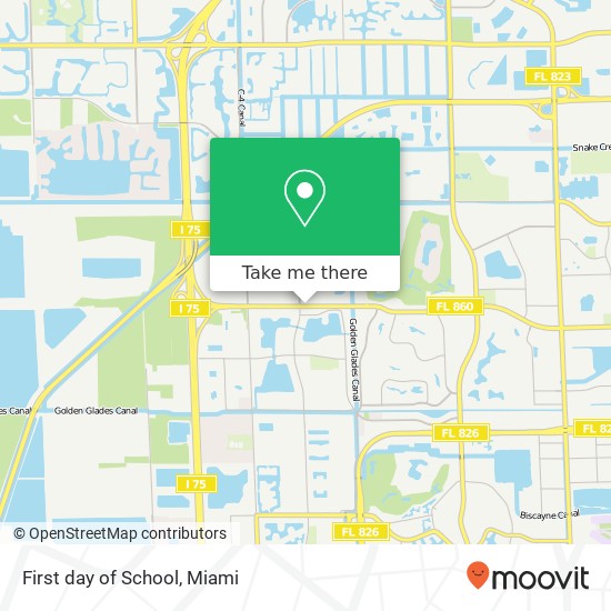 Mapa de First day of School