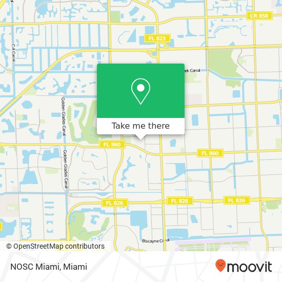 NOSC Miami map