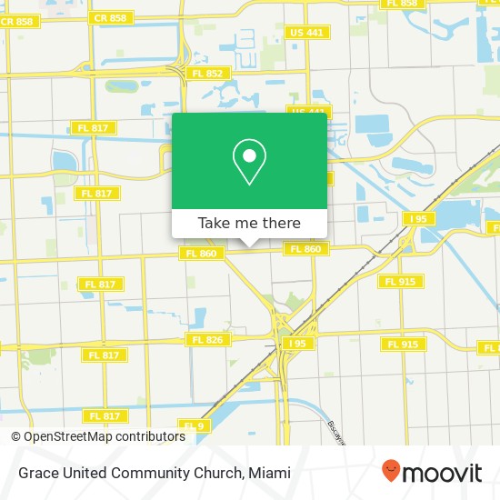 Mapa de Grace United Community Church
