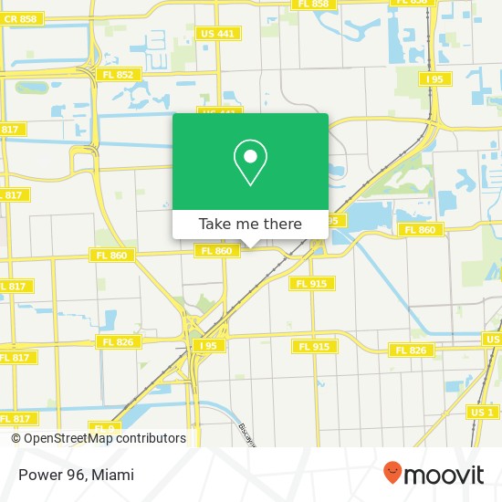 Power 96 map