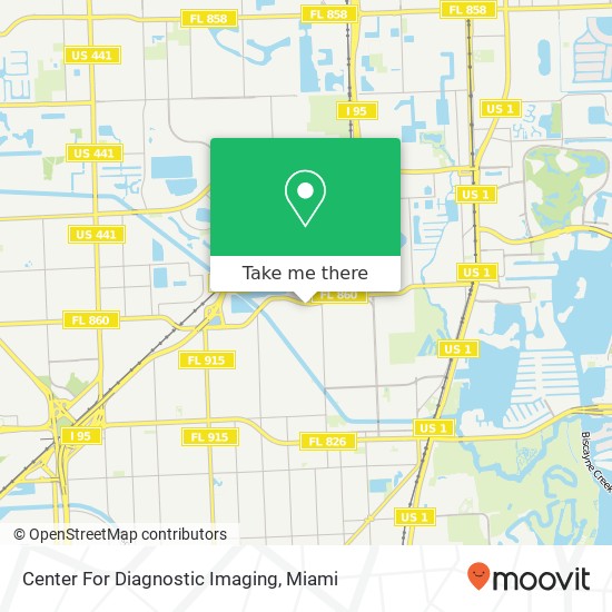 Center For Diagnostic Imaging map