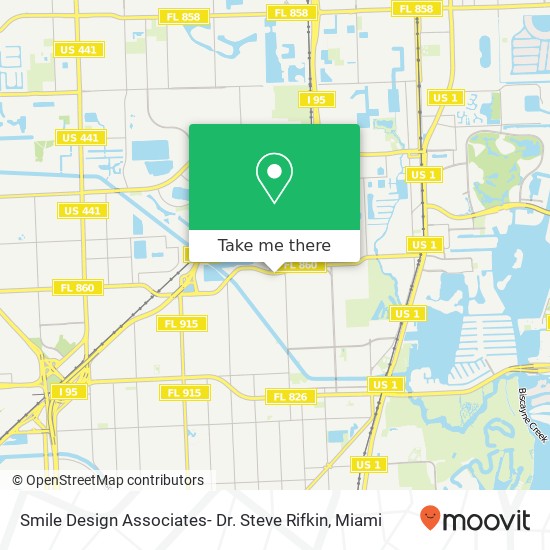 Smile Design Associates- Dr. Steve Rifkin map