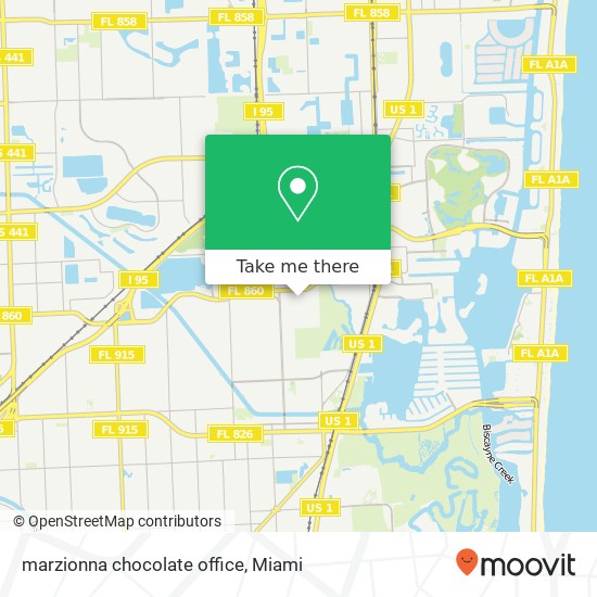 marzionna chocolate office map