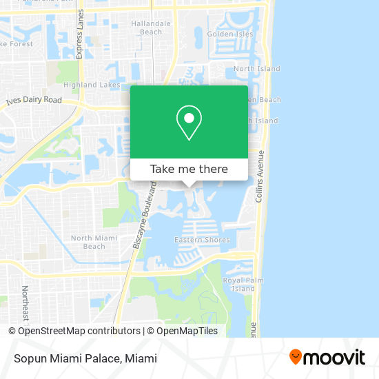Mapa de Sopun Miami Palace