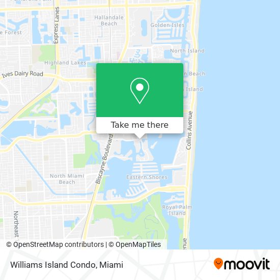 Williams Island Condo map