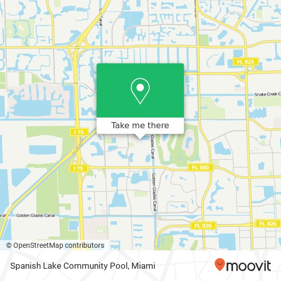 Mapa de Spanish Lake Community Pool