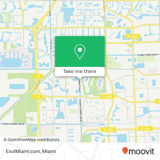 EsolMiami.com map