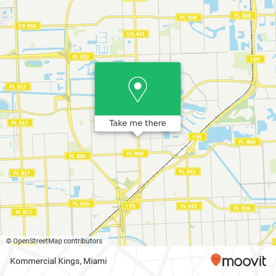 Kommercial Kings map