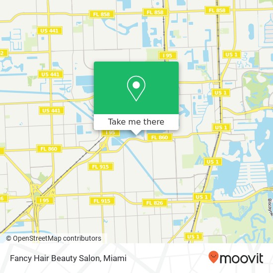 Mapa de Fancy Hair Beauty Salon