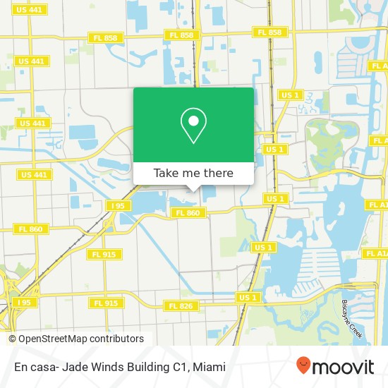 Mapa de En casa- Jade Winds Building C1