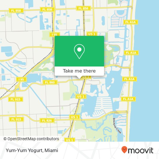 Yum-Yum Yogurt map