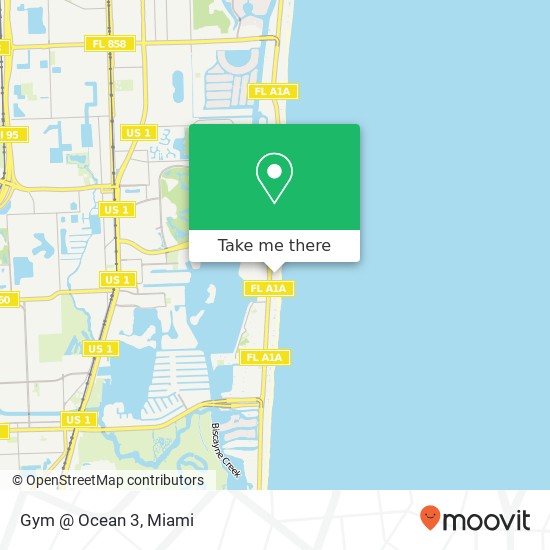 Gym @ Ocean 3 map