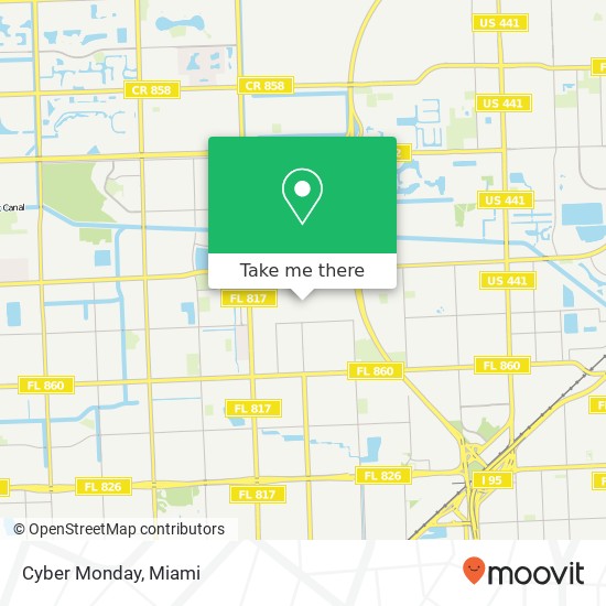 Cyber Monday map