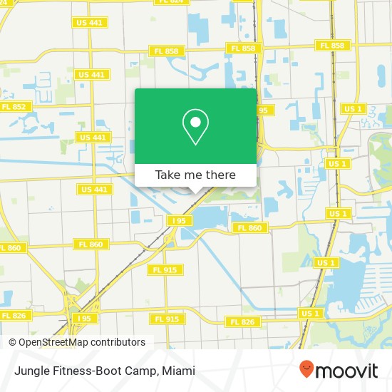 Mapa de Jungle Fitness-Boot Camp