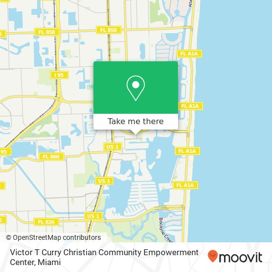 Victor T Curry Christian Community Empowerment Center map