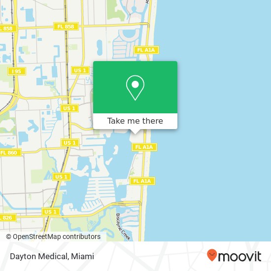 Mapa de Dayton Medical