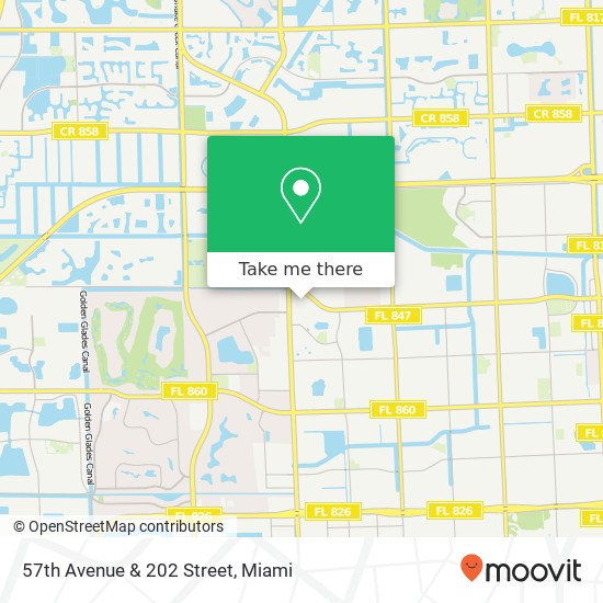 57th Avenue & 202 Street map